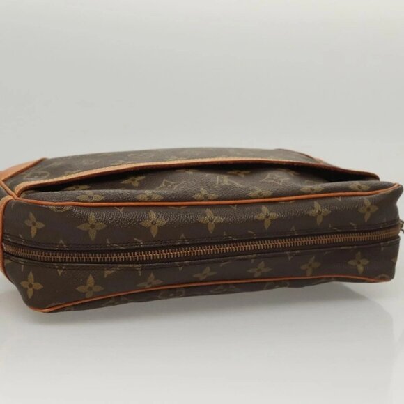 LOUIS VUITTON Monogram Compiegne 28 Clutch Bag M51845 LV Auth 119755 - Picture 7 of 16